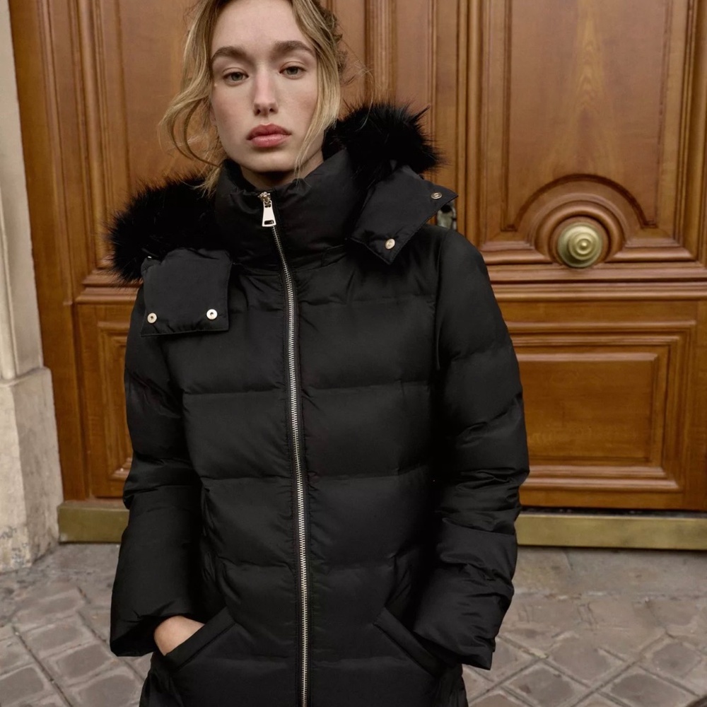 NWT Zara down coat